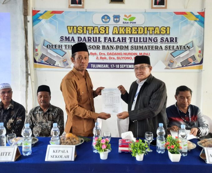 VISITASI AKREDITASI SMA DARUL FALAH TAHUN 2024