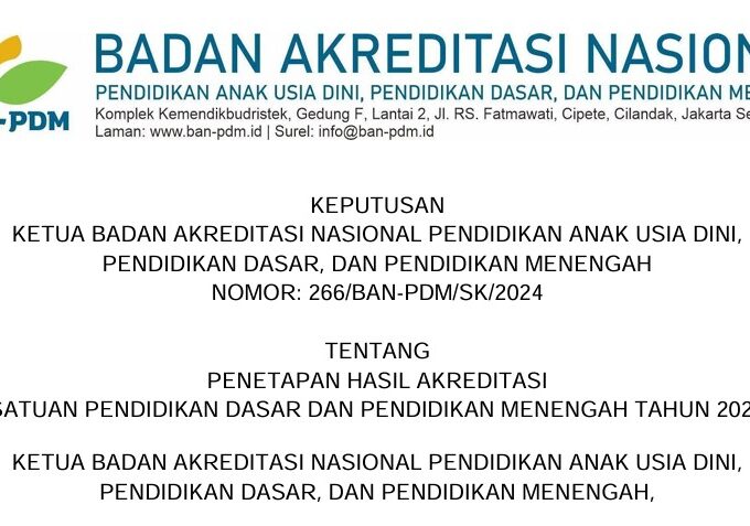 SMA Darul Falah Raih Akreditasi B: Bukti Komitmen Menuju Pendidikan Berkualitas